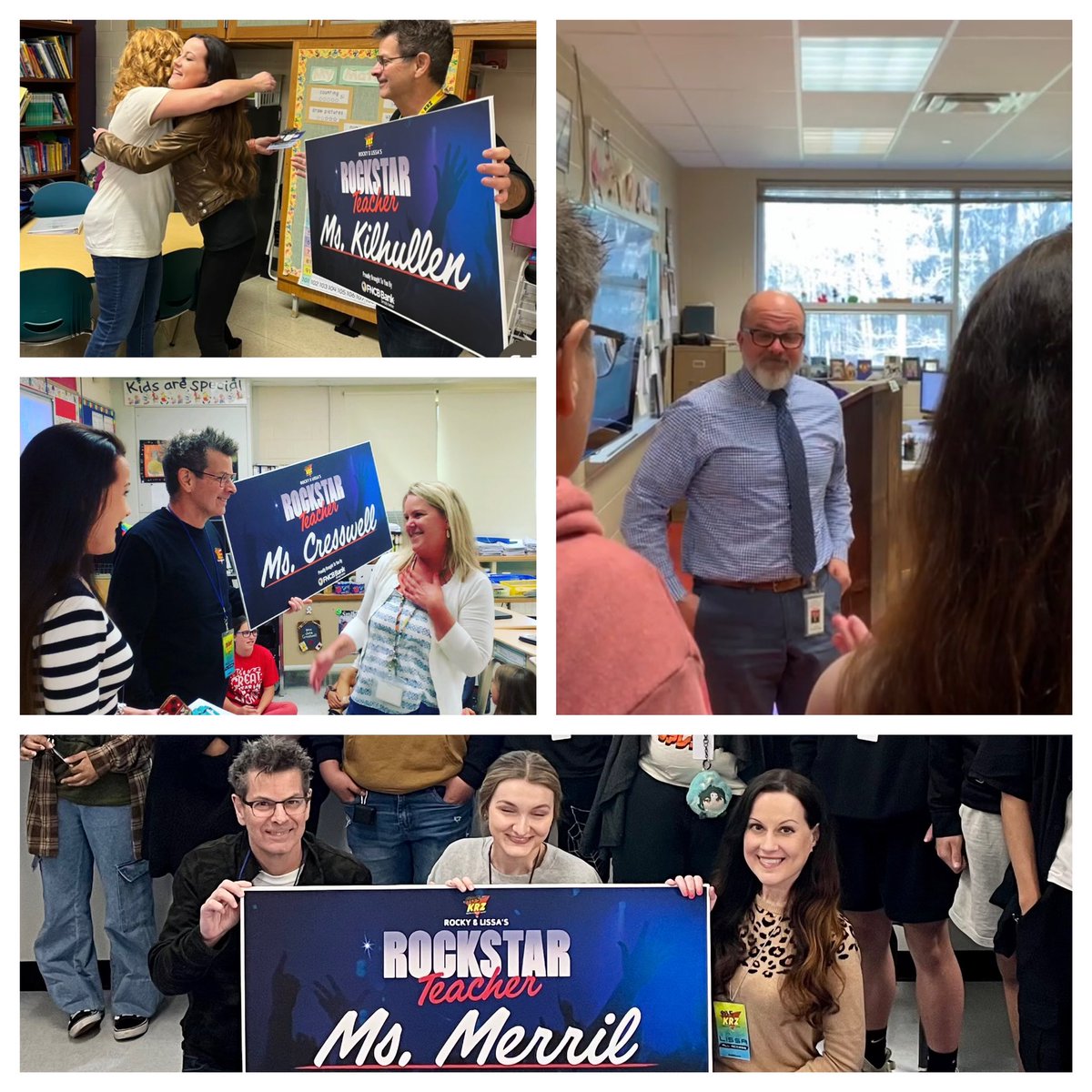 985wkrz's tweet photo. We LOVE celebrating teachers that are rock stars in the classroom! 🎸🤘 Nominate a deserving teacher to be our January Rockstar Teacher today. 
Click Here -> https://t.co/gtH0QOV0Hv
-Rocky &amp; Lissa 
#teachersrock #weloveteachers https://t.co/oWHyRt9mRU