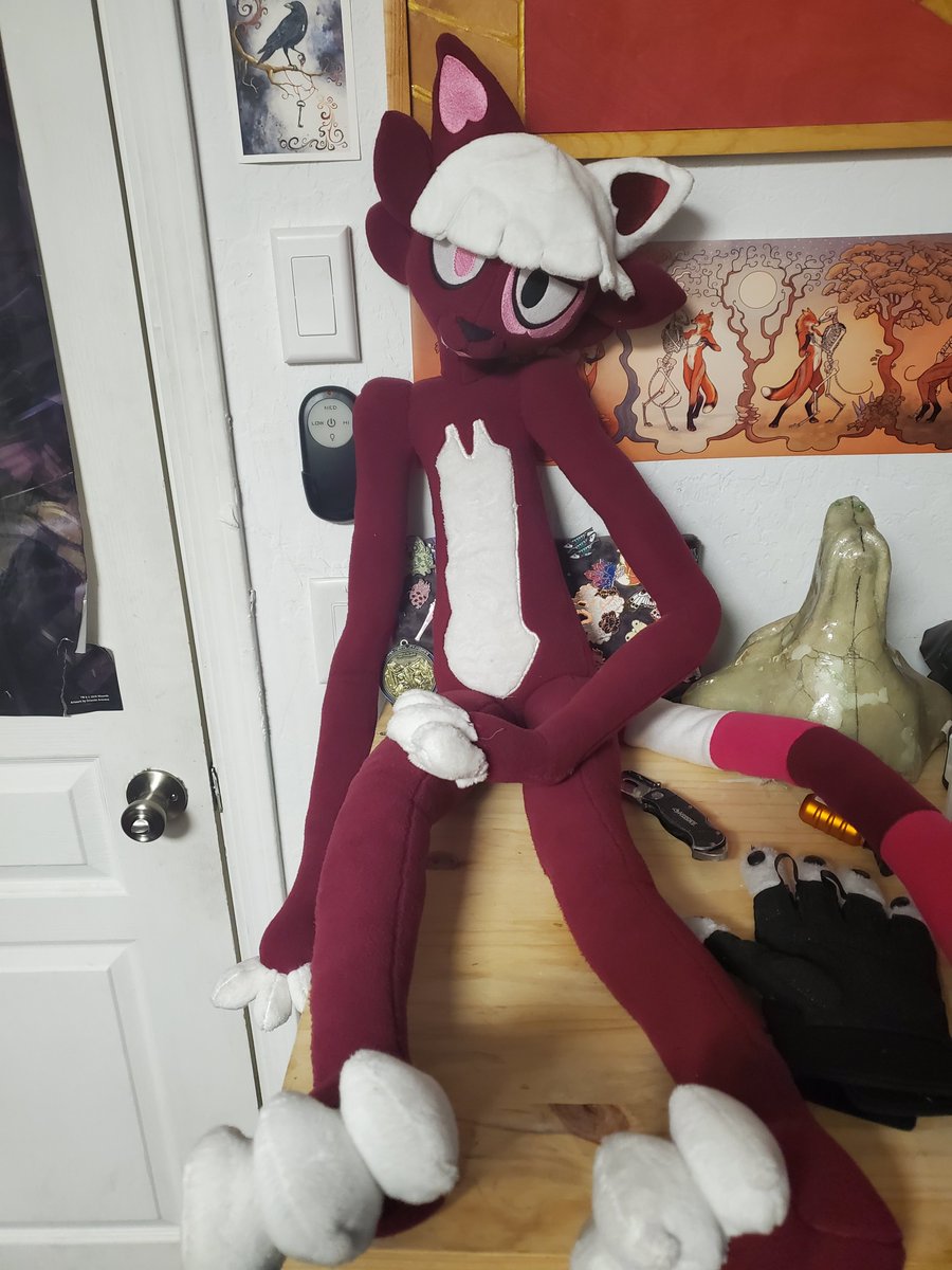 I made a full size beleth doll a while back. Just took me a while to get around to showing it, dead dreams and all. Thought you guys might like it. #floraverse