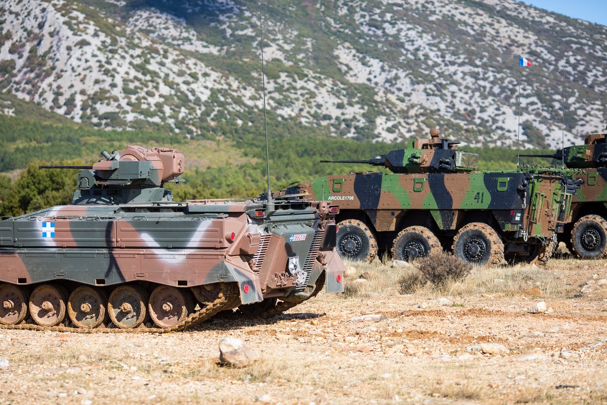 CEMAT_FR's tweet image. L’armée de Terre grecque est un partenaire majeur avec qui nous renforçons notre interopérabilité, à l’image des exercices #OLYCO et #NOTOS au sein de @NATO 
#StrongerTogether. 🇫🇷🤝🇬🇷