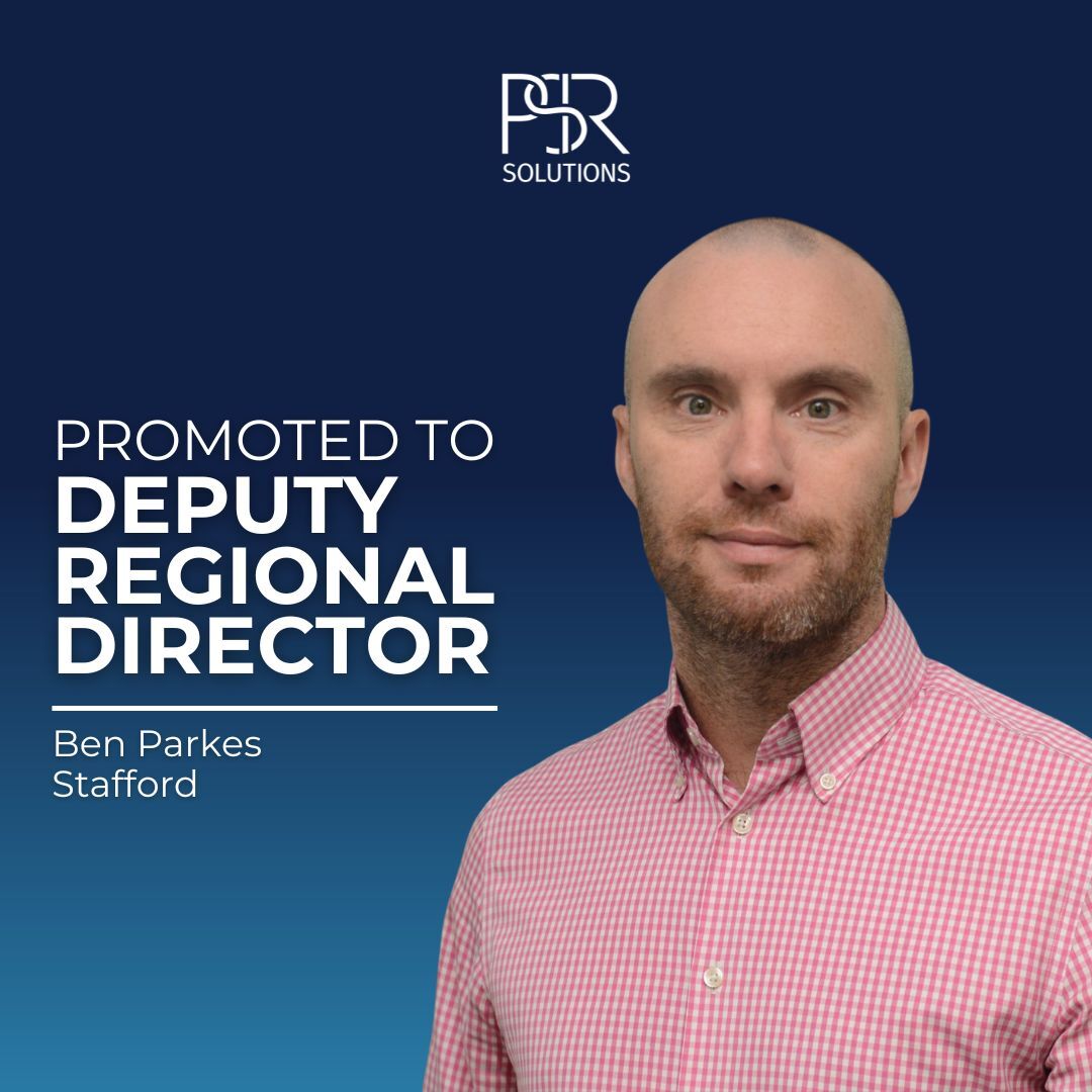 PSR_Solutions's tweet photo. Congrats to Ben Parkes who has been promoted to Deputy Regional Director. 🎉

In the years that Ben has been with us, he has become an expert in the recruitment industry and is now stepping into a role where he can use his years of experience to help others. https://t.co/KVGUeoaTAg
