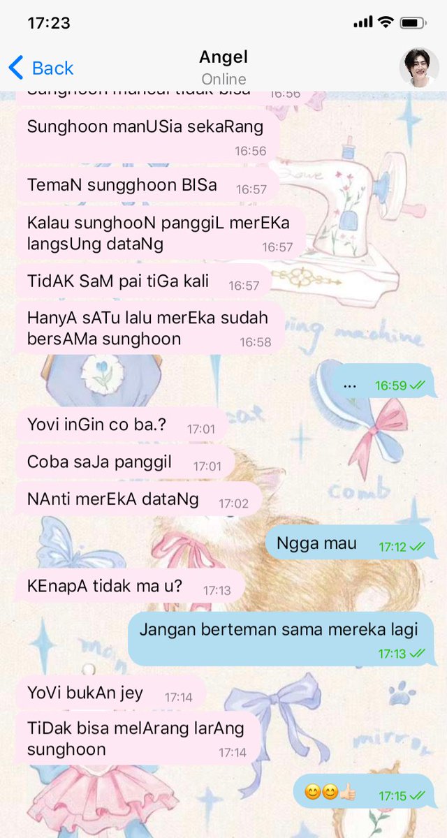 ultrramlktaro's tweet photo. #angeltalk temennya dedemit https://t.co/xsJH2GeYjg