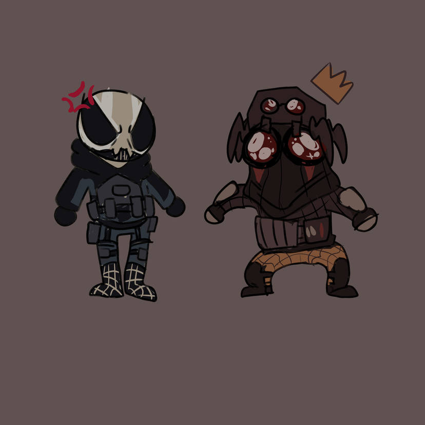 AuSunsetPanther's tweet photo. Konig and ghost as spidermen :(
#konig #ghost #spiderman #suit #outfit #au #spiderking @spiderghost https://t.co/8OAqCxFQvs