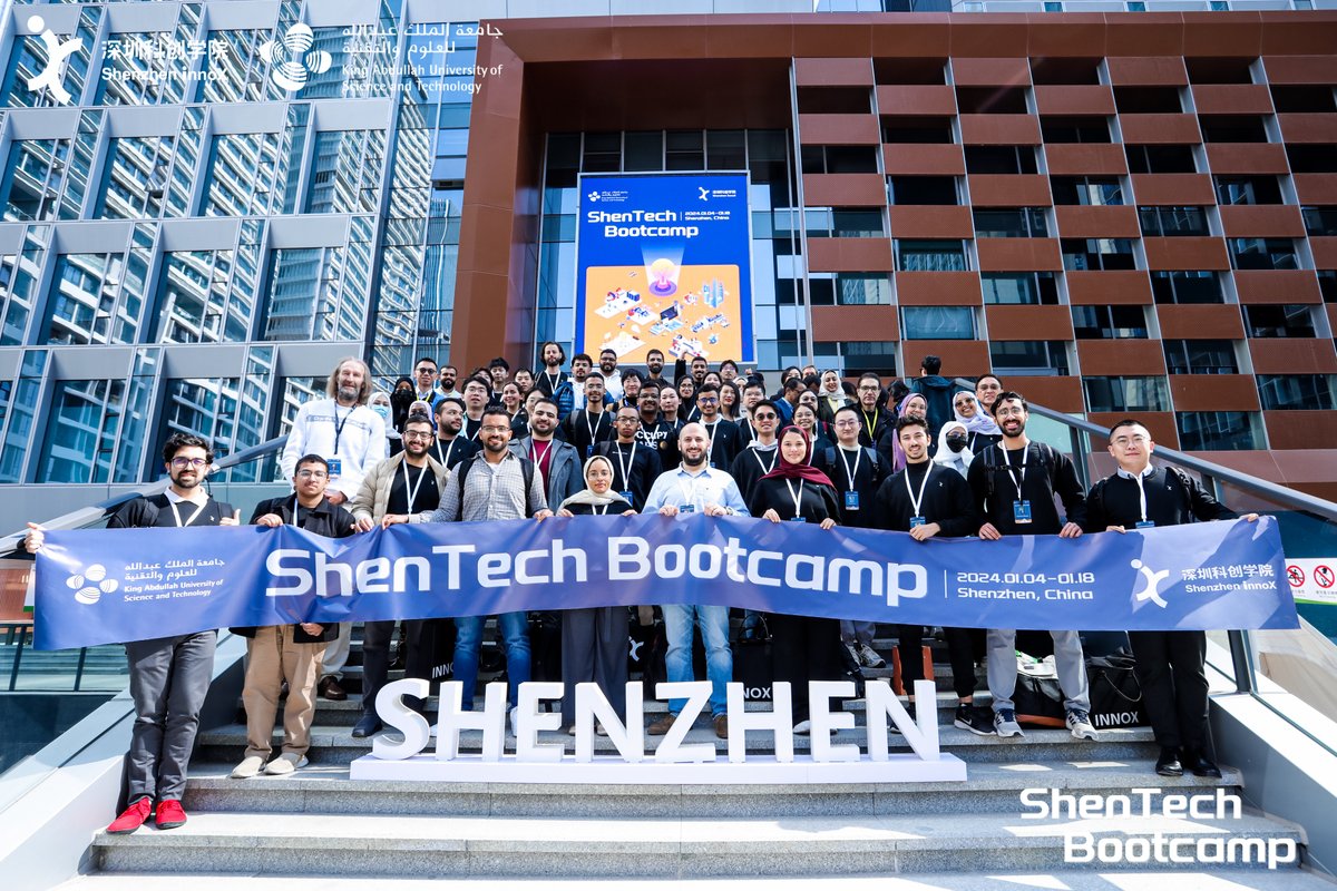 KAUST_News's tweet photo. #ShenTechBootcamp, organized by #KAUST in collaboration with #InnoXAcademy, kicked off with an opening ceremony last week in Shenzhen, China, where participants took part in a range of workshops and activities for aspiring entrepreneurs and startup founders. https://t.co/oRmhqLv1f9