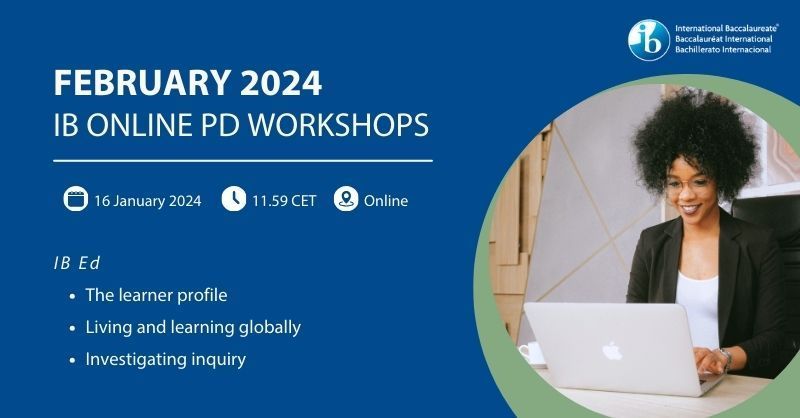 ibpyp's tweet image. Amplify your teaching prowess with our range of online workshops. Gain valuable insights and enrich your teaching toolkit. Join us for an empowering journey of professional growth this February!
Register today >> bit.ly/3twhUCw