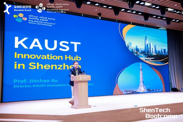 KAUST_News's tweet photo. #ShenTechBootcamp, organized by #KAUST in collaboration with #InnoXAcademy, kicked off with an opening ceremony last week in Shenzhen, China, where participants took part in a range of workshops and activities for aspiring entrepreneurs and startup founders. https://t.co/oRmhqLv1f9