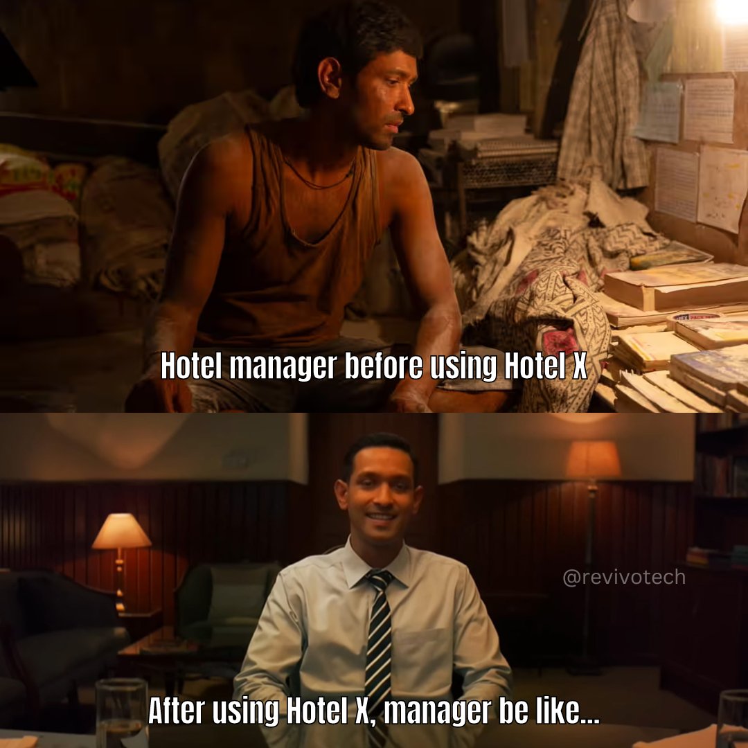 revivotech's tweet photo. Hotel Industry ka IAS Officer (Hotel X)

Emerge out of a struggling phase into an IAS officer in the hotel industry with Revivo Hotel X.

Integrate it to navigate challenges and set benchmarks of excellence in hospitality.

☎️: +91-8002526999
🌐: https://t.co/h3jSspSWdk https://t.co/E1BhvaCx3J