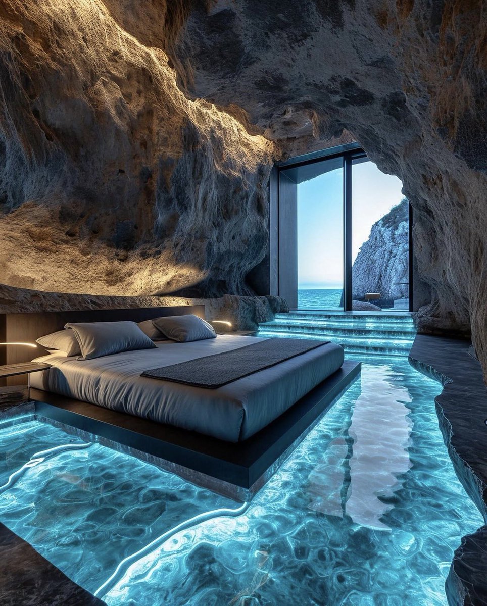 LuxuryTravelLUX's tweet photo. Cliffside Concept Villa 🌊 https://t.co/DnfmS5U6KT