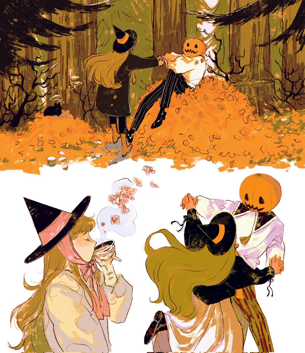 stickymaelk's tweet photo. Hi #PortfolioDay 
I'm Marie, a freelance illustrator and comic artist from Denmark 🧡 https://t.co/kGNyuLgKEZ