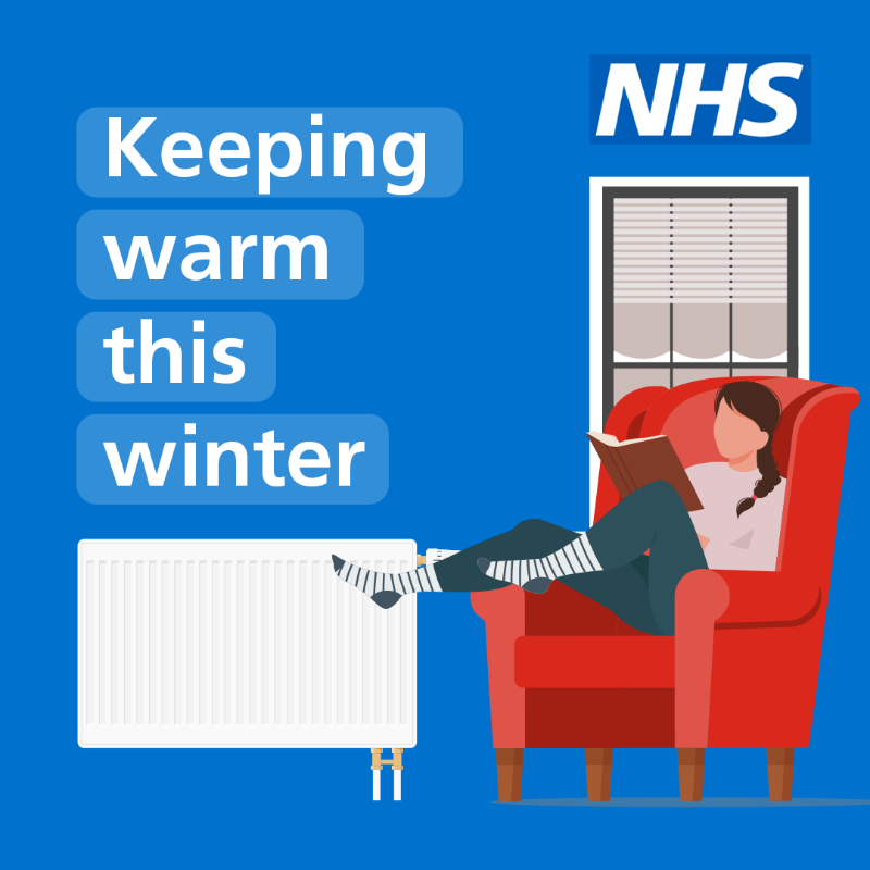 NHSuk's tweet photo. Keeping warm over the winter months can help to prevent colds, flu and more serious health problems.

Here is some advice on how you can keep warm this winter.