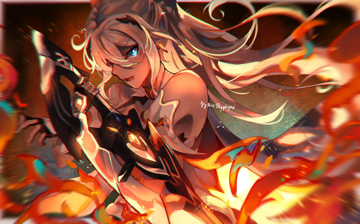 comico_miao's tweet photo. Kiana Kaslana from HI3 ! ♨️
I miss her Flamescion battlesuit ngl... 🥹

#HonkaiImpact #KianaKaslana https://t.co/a6H2JtEpRy