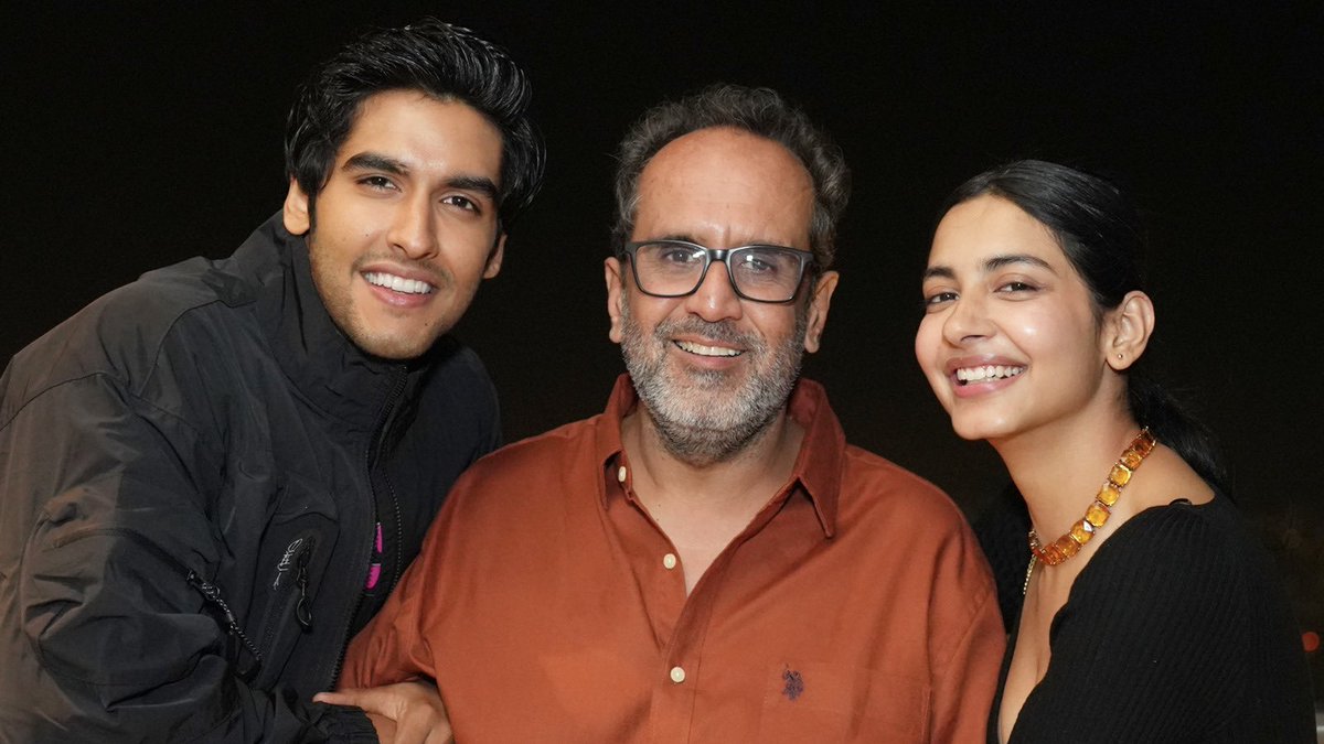 AANAND L RAI - JIO STUDIOS:  ‘NAKHREWAALII’ FILMING ENDS… #AanandLRai’s #Nakhrewaalii - which introduces #AnshDuggal and #PragatiSrivastava - has concluded the shoot, setting the stage for their #Bollywood journey.