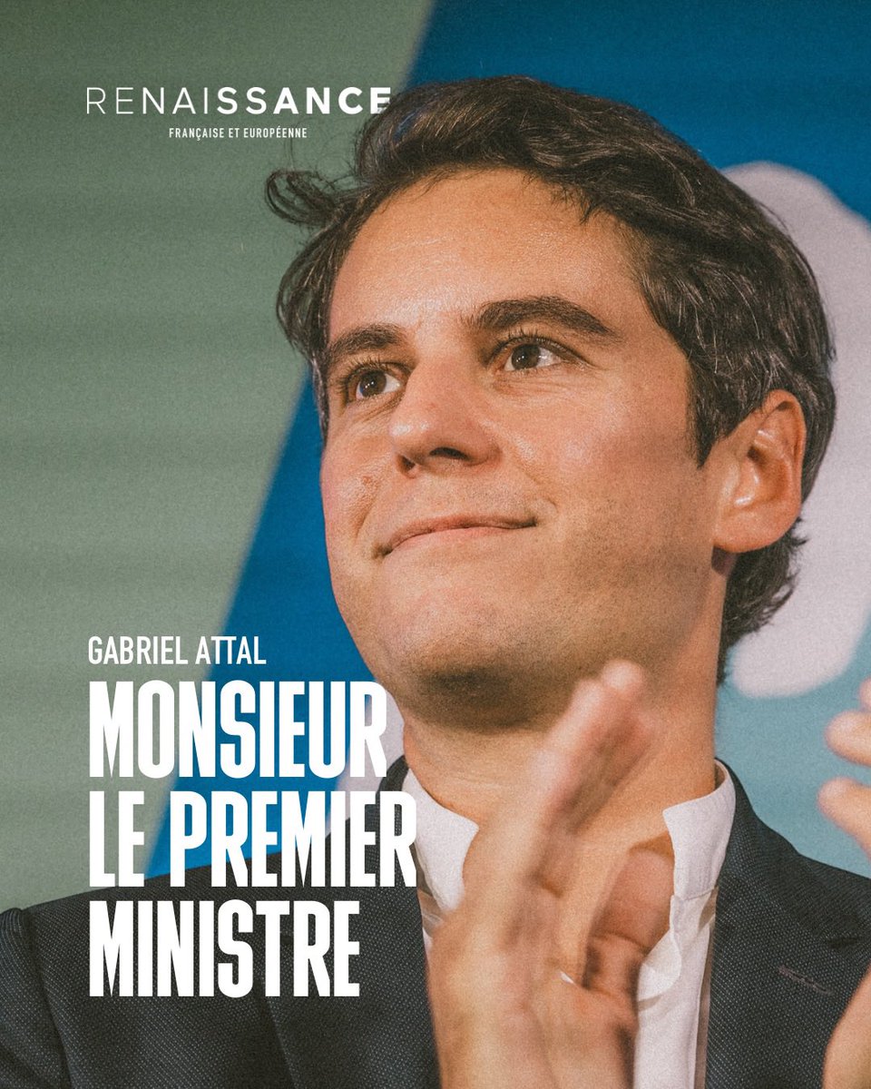 #France : Il s’appelle Gabriel Attal, 34 ans, nouveau Premier Ministre Français nommé par le Président Emmanuel MACRON.