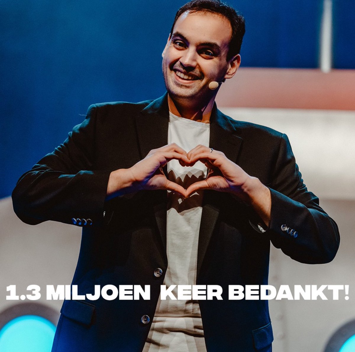 1,3 miljoen keer bedankt! 🫶 Bedankt allemaal om zo massaal te kijken naar mijn eindejaarsconference. Jullie zijn echt fantastisch! ❤ Wil je als allereerste tickets voor de conference volgend jaar? Schrijf je dan zeker in op mijn nieuwsbrief via kamal.be.