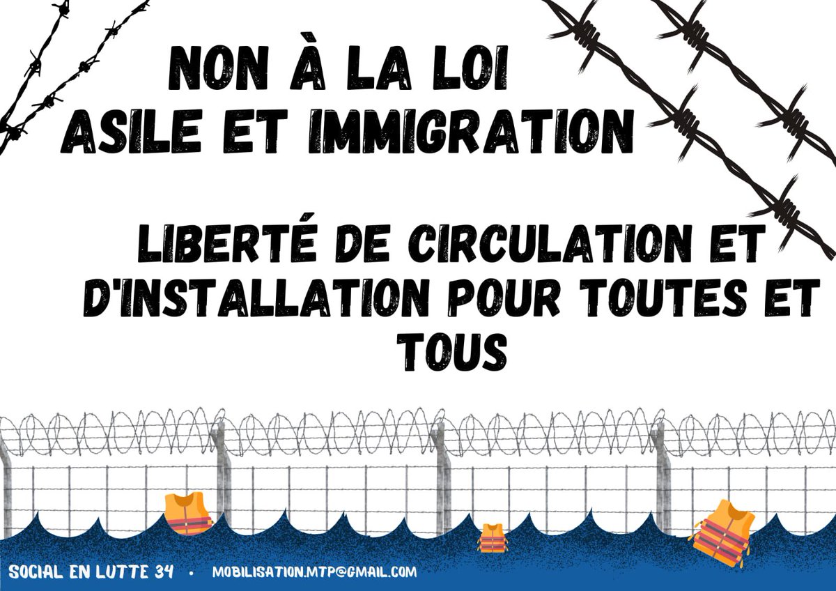 MobilisationMtp's tweet photo. Le collectif Social en lutte 34 se bat contre le racisme et la xénophobie et demande le retrait immédiat de la loi Asile immigration! Rendez vous le dimanche 14 janvier, à 15h, arrêt plan cabanes ! https://t.co/e7EZkvXfxw