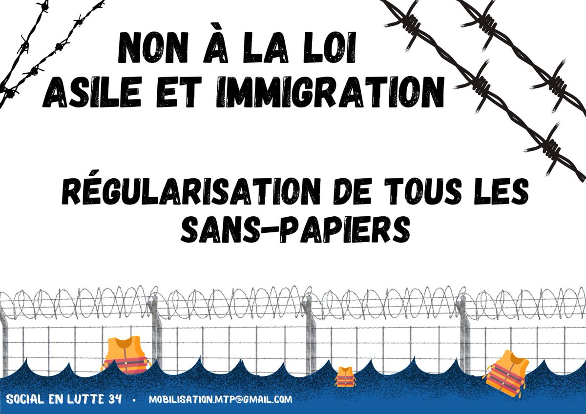 MobilisationMtp's tweet photo. Le collectif Social en lutte 34 se bat contre le racisme et la xénophobie et demande le retrait immédiat de la loi Asile immigration! Rendez vous le dimanche 14 janvier, à 15h, arrêt plan cabanes ! https://t.co/e7EZkvXfxw