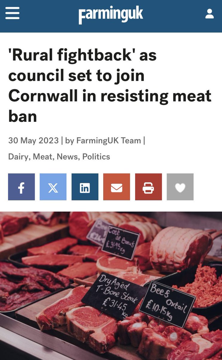 JamesMelville's tweet photo. Cornwall Council recently pledged to support local farmers by proactively promoting & sourcing local produce - including meat and dairy. Please campaign to get your local authority to do the same. The rural fightback has begun.
#RuralFightback. https://t.co/ReS2jmuJNj
