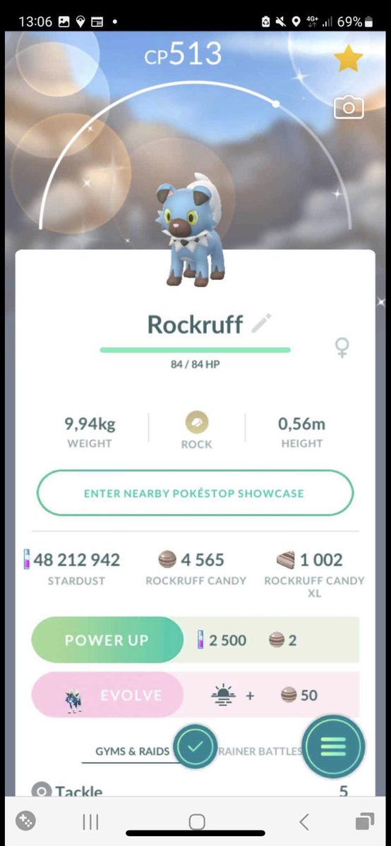 1Peggy97's tweet photo. Taaaaaack @Frejdenn ๐ฅ๐
#pokemongo #favvo #bfffff #shiny #dusk #rockruff https://t.co/5QFjsIIeWi