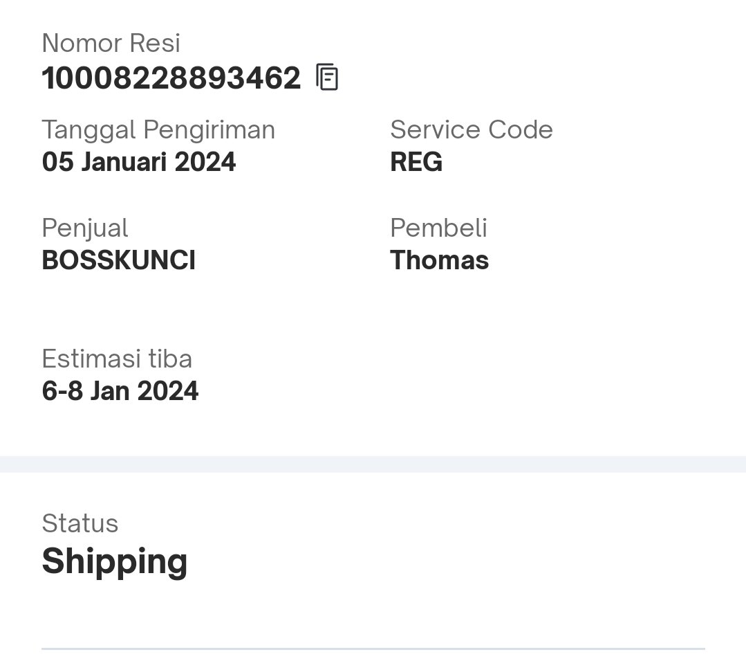 thomaswindu's tweet photo. Malam @anteraja_id . Resi 10008228893462 kapan bisa saya terima barangnya?. https://t.co/DinkeUssQv