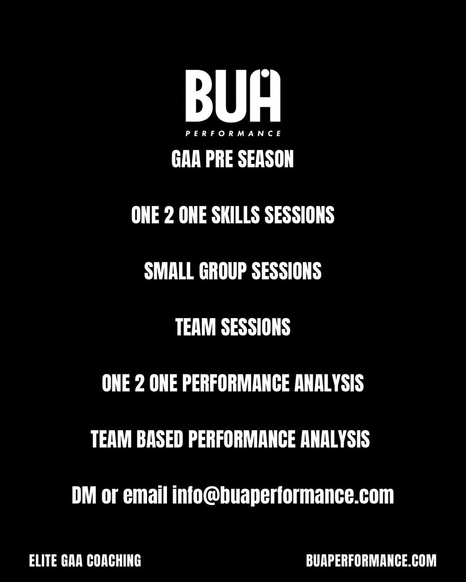 decky_morgan's tweet photo. Head on over to https://t.co/h8IGNdg9RM to see how we can help with your GAA pre season. #buaperformance #gaelicfootball #coaching https://t.co/dmooQheZt7