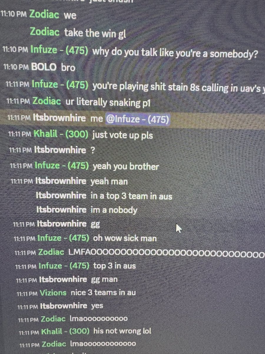 Infuze's tweet image. someone explain to me who this shit stain is?