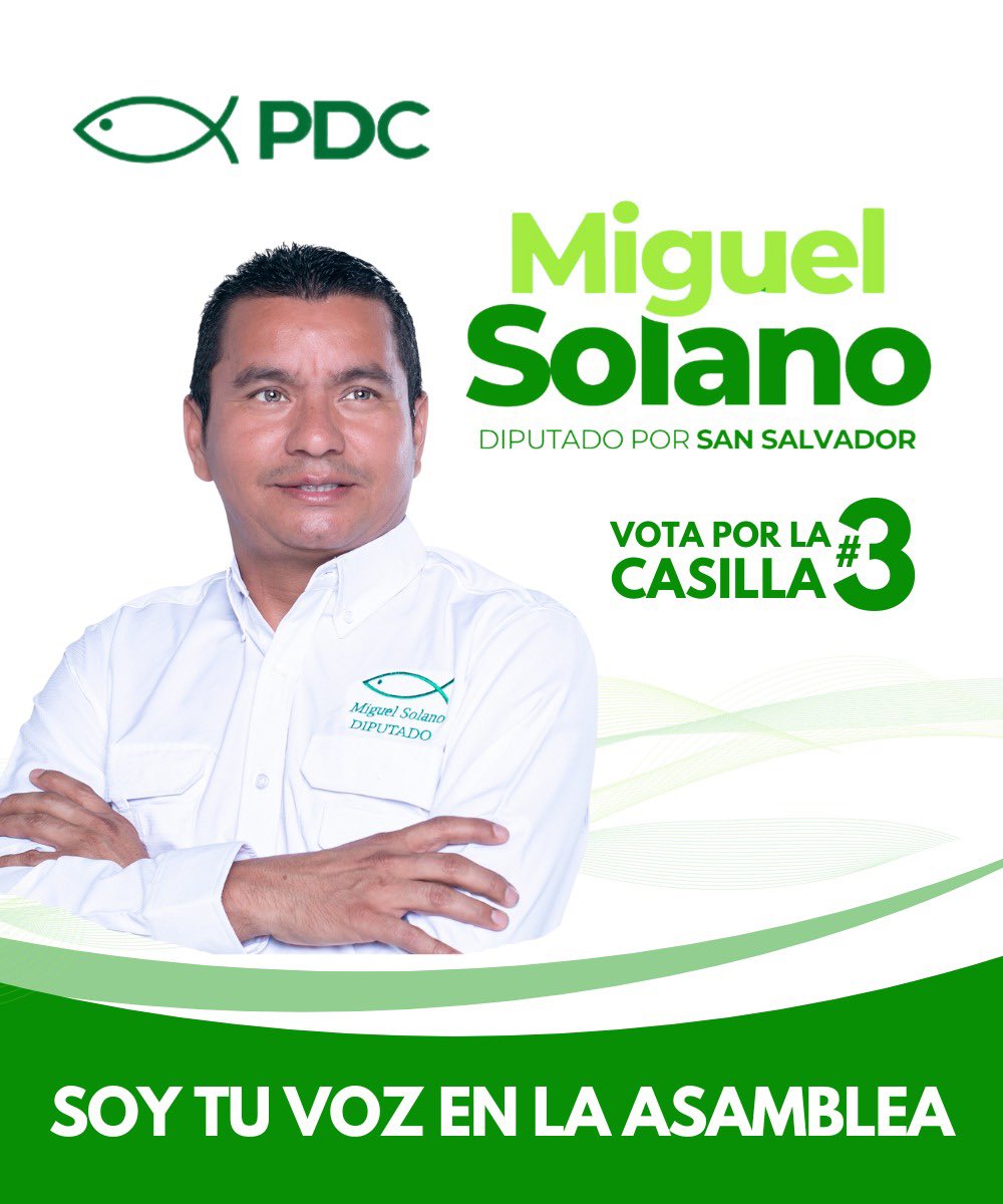 En el umbral de las elecciones, es vital reflexionar sobre las propuestas  de su servidor Miguel Ángel Solano, Candidato a Diputado por San Salvador  en la Casilla 3 de la Nueva Democracia