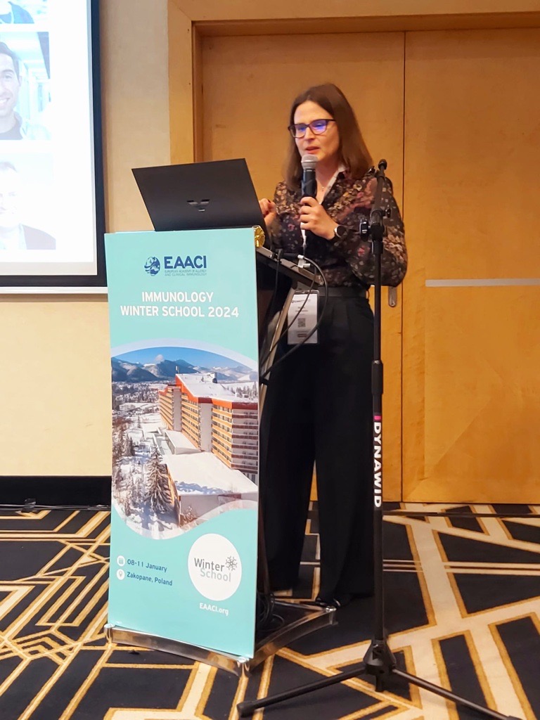 EAACI_HQ's tweet photo. Winter School 2024 kicked off yesterday! 🚀🔬 Get ready for three more days packed with the latest research and cutting-edge talks about Basic Immunology Research in Allergy and Clinical Immunology in Zakopane❄️

#EAACIWS24 https://t.co/w2RcRQ7R47