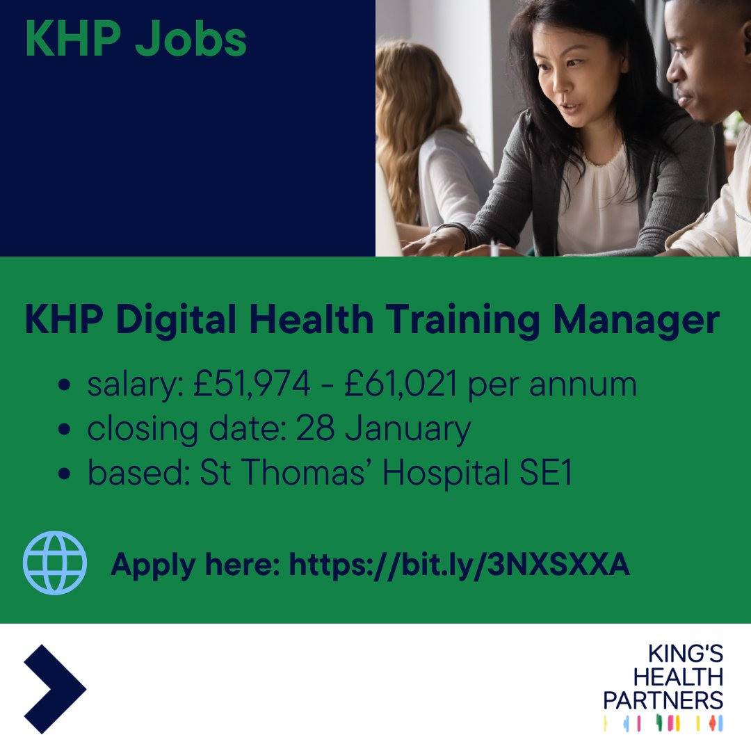 kingshealth's tweet photo. Are you organised and delivery-focused, with experience of gathering, interpreting and presenting data to demonstrate impact? 🔢

Then we have just the job for you!  

Full job description and application details here ▶ https://t.co/aEediNkUyp https://t.co/2h4DsqnvQs