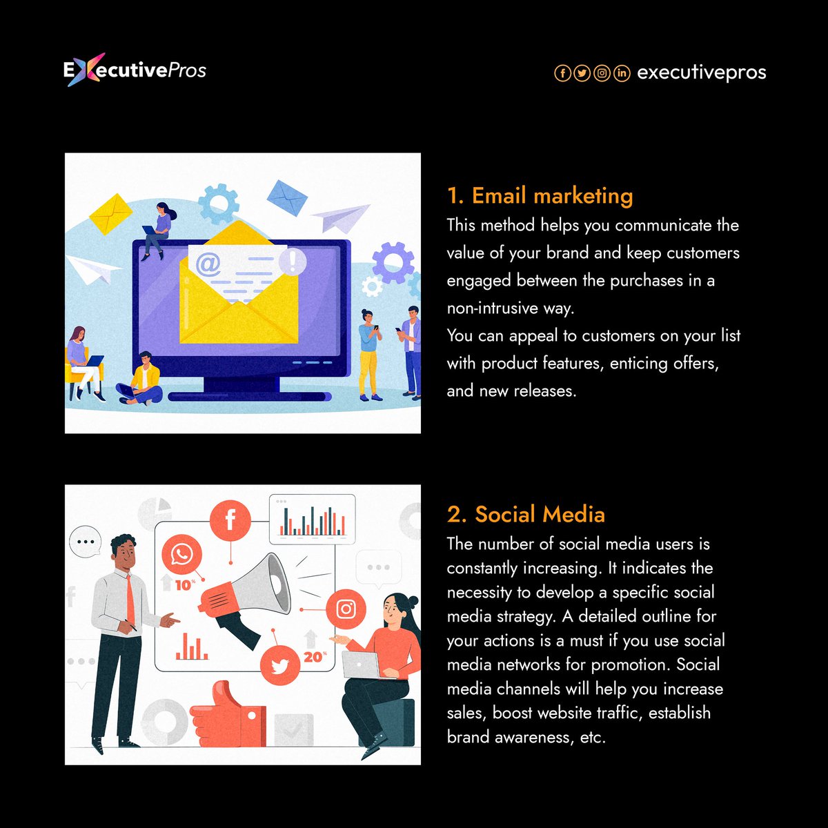 executivepros_'s tweet photo. Comment below which you think is the most effective among all.
#executiveassistants #executiveassistantcompany #executivepros #instagram #businessowner #business #businessgrowth #executivepros #virtualassistantservices #virtualassistantcanada #virtualassistant #explore https://t.co/MG9on6BTwq