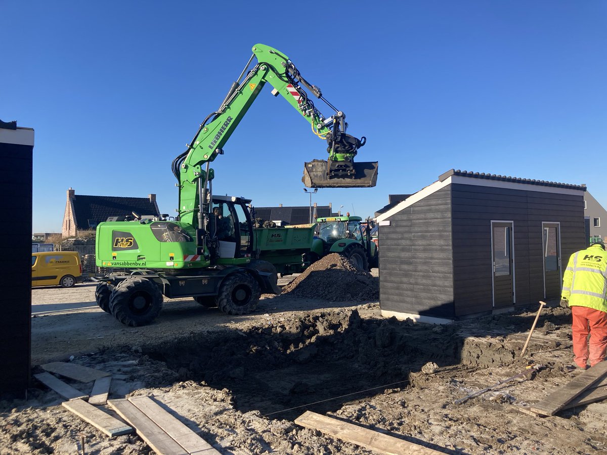 VanSabbenbv's tweet photo. Grondwerk Plan Aria Goes @zonnigwinterweer https://t.co/r9BJPk9diH