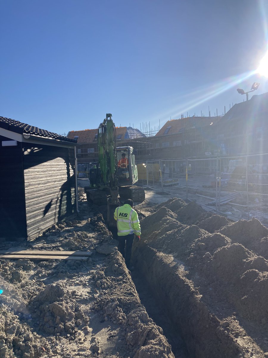 VanSabbenbv's tweet photo. Grondwerk Plan Aria Goes @zonnigwinterweer https://t.co/r9BJPk9diH