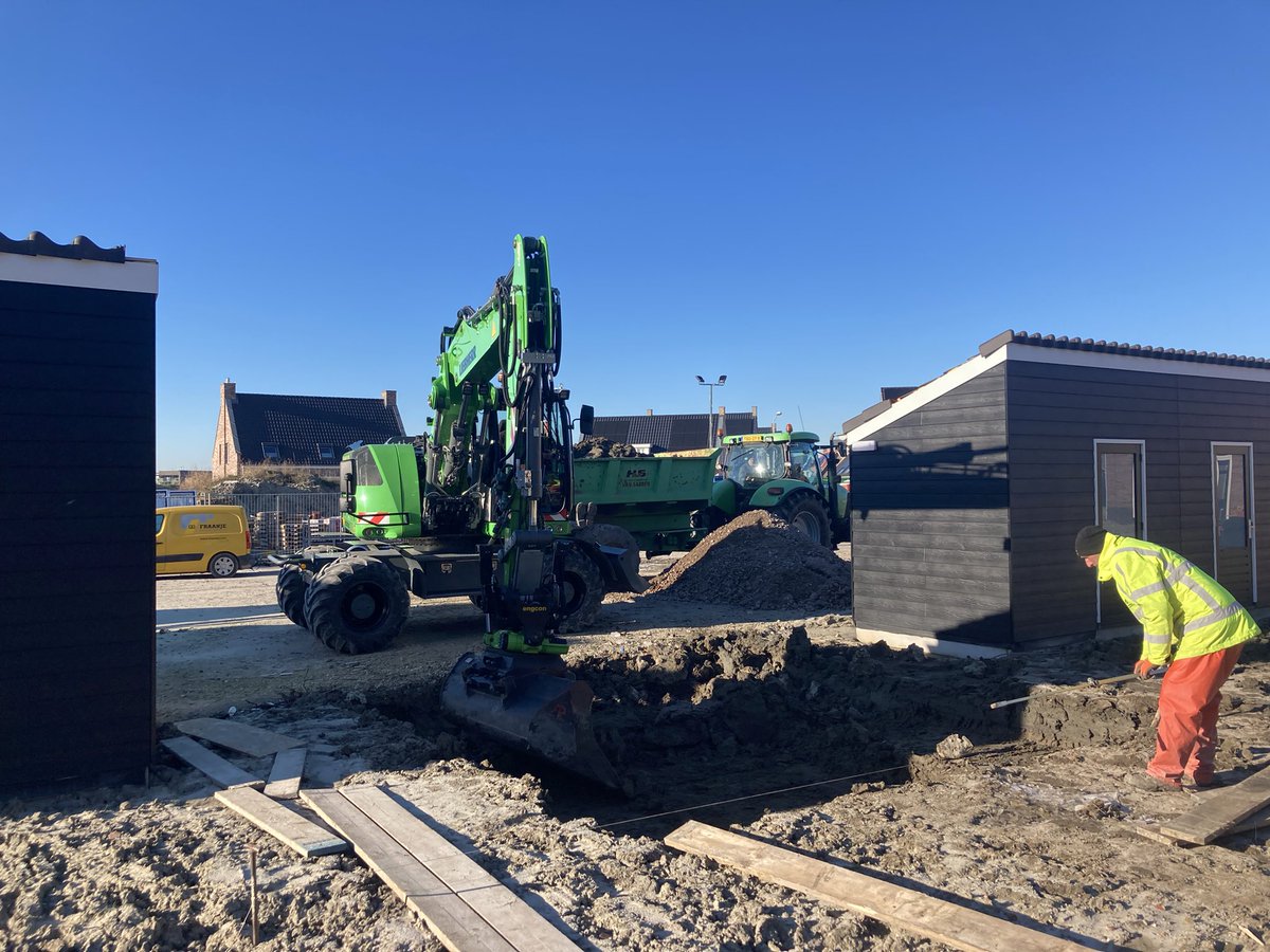VanSabbenbv's tweet photo. Grondwerk Plan Aria Goes @zonnigwinterweer https://t.co/r9BJPk9diH
