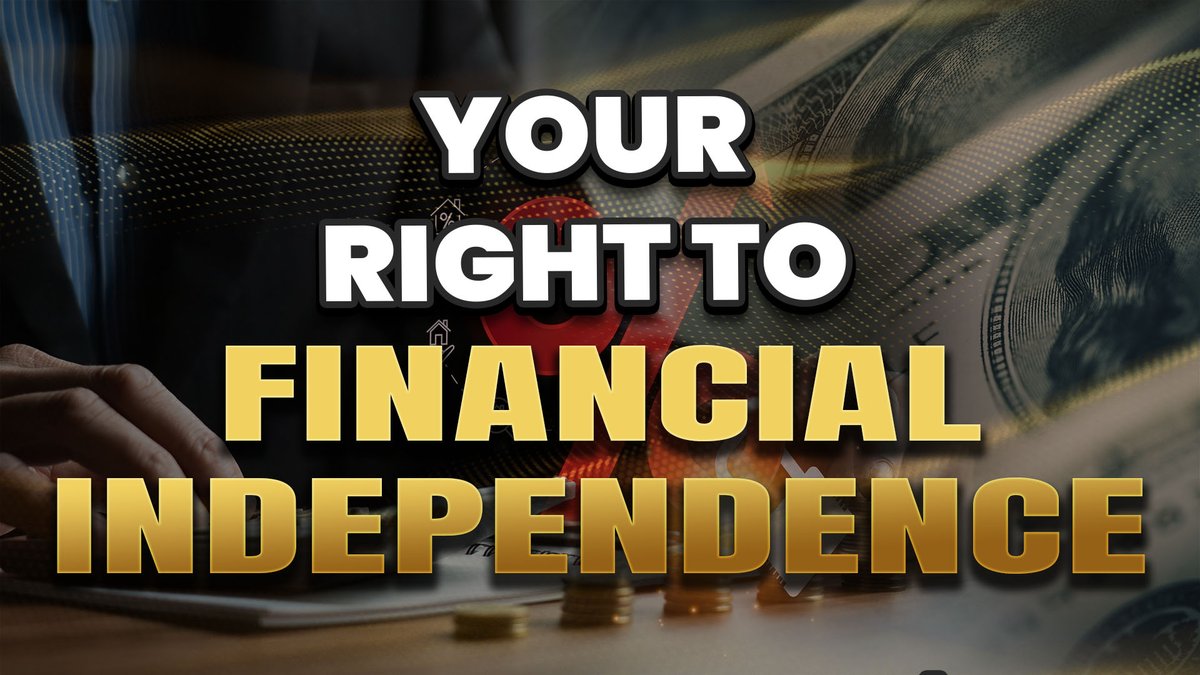 You must play on the right, to be financially independent!  

Watch Here: rumble.com/v45zysl-you-mu…   

#investing #education #finance #goldbusters #gold #silver #secureyourwealth #preciousmetals #charlieward #power #makemoney