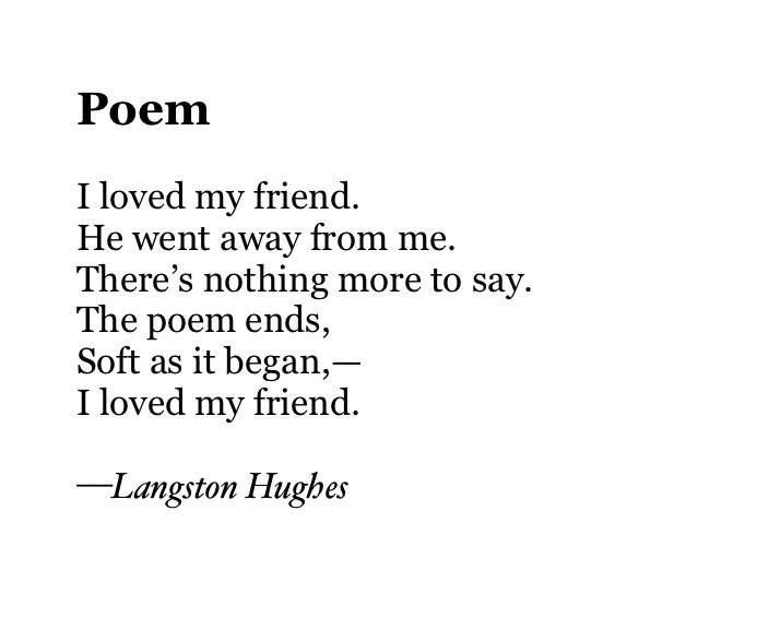 Today's Poetry Thread: FRIENDS Feel free to add poems.