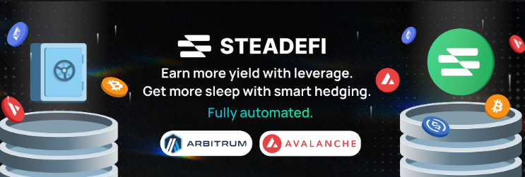 Yield farming is exhausting

If you're like me and don't have the time or energy to monitor your position at all times during the day, @steadefi is just for you

Steadefi offers automated, leveraged yield farming strategies to investors of all riskprofiles
<a href="/avax/">Avalanche🔺</a> <a href="/arbitrum/">Arbitrum</a>
1/31