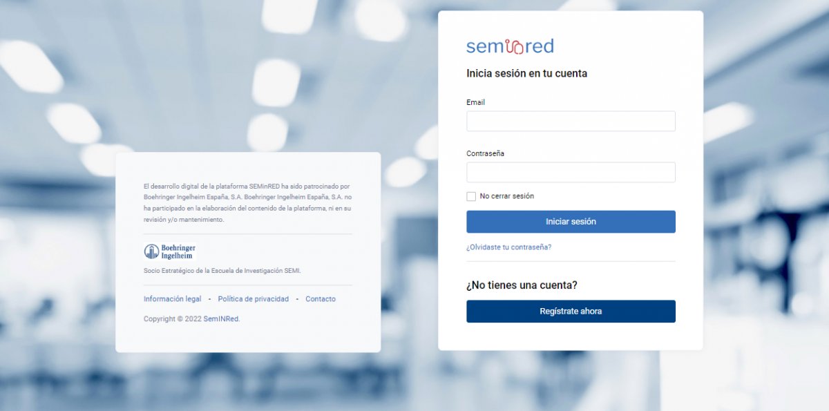 Sociedad_SEMI's tweet photo. 📢¿Aún no conoces #SEMinRed? 📲💻Es una plataforma de @Sociedad_SEMI para crear sinergias entre #investigadores🔗Toda la información sobre SEMinRed, acceso al registro, login (socios y no socios SEMI) y tutorial de ayuda: 🔗https://t.co/ci8xkL6Pyb
📲¡Únete! ¡Te esperamos! #SEMITuit @BoehringerES