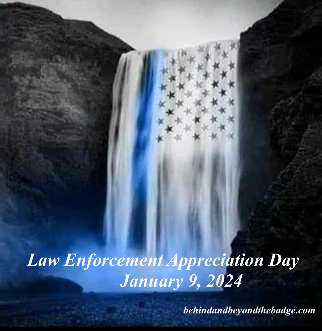 Thank you to those who choose to serve your communities (past and present!) #police #LawEnforcementAppreciationDay #firstresponders #ThinBlueLine