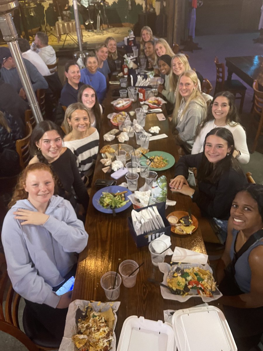 In a season full of lasts, our seniors had their final team dinner at our last ever ECNL showcase. Hard to believe we won’t be doing this again. These ladies are just the best.