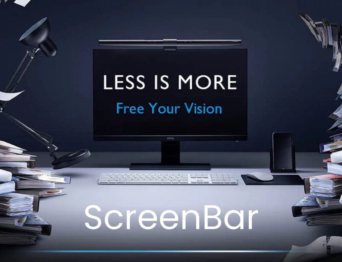 yoshio_VLOG's tweet photo. BenQ screenbar
plus vs halo で迷ったけど
wirelessリモコンが
使いにくそうだったので…
Plusをポチッてみた。
#benqscreenbar https://t.co/pWw8LuPp9K