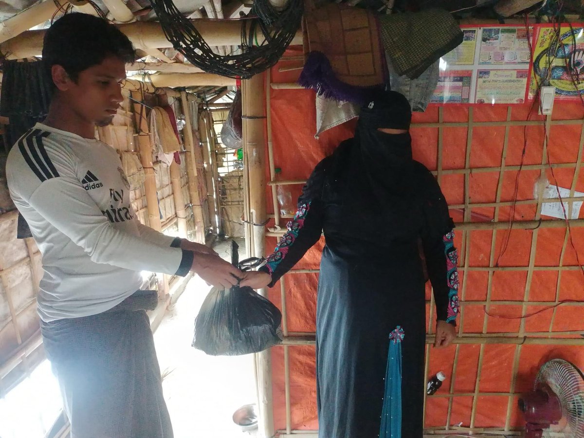 RohingyaRCI's tweet photo. Following the devastating floods in 2021, RERF was able to distribute foods and clothing to affected people. Please support us in our relief efforts today by donating to https://t.co/nDw3MsQp4x https://t.co/eYSuN7vkzW