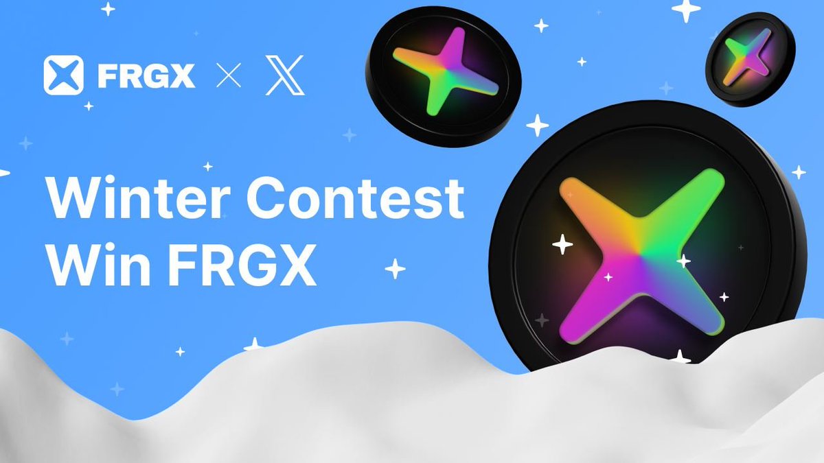 FRGXfinance's tweet photo. 🔥 NEW CONTEST | Win FRGX! 🔥

🎁 Prize pool: 1,000 #FRGX
🥇500 $FRGX 🥈300 $FRGX 🥉200 $FRGX

We're giving away $FRGX to three lucky X (Twitter) users! What to do?

✅ Follow @FRGXfinance on X 
✅ Retweet this post
✅ Tag two of your friends
✅ Leave a comment on this post

The contest starts now and ends tomorrow at 13:00 UTC. The winners will be randomly selected.