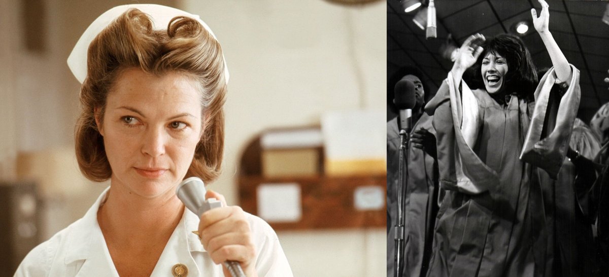 #TriviaTuesday: Louise Fletcher was originally cast as Linnea Reese in Robert Altman's 'Nashville' while Lily Tomlin was seriously considered as nurse Ratched in 'One Flew Over the Cuckoo's Nest' both released in 1975, with the two effectively switching roles after complications.