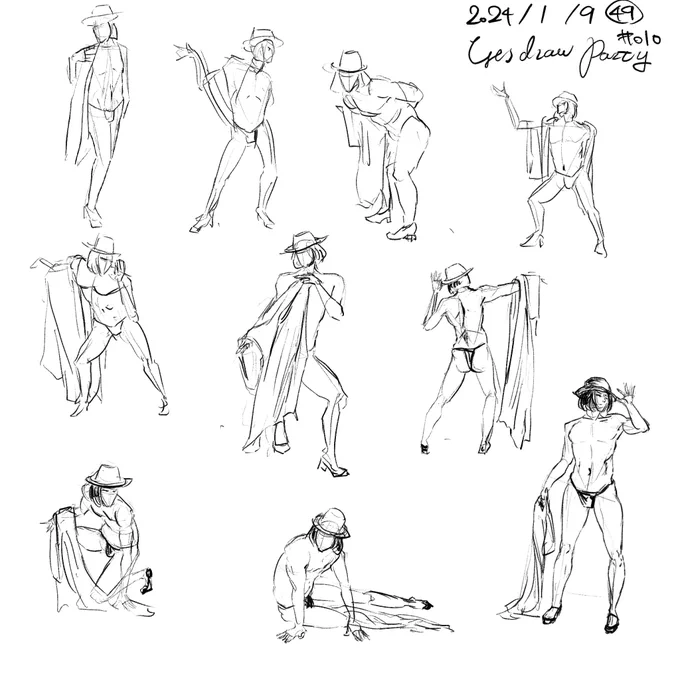 @a72844336 #婚活クロッキー 