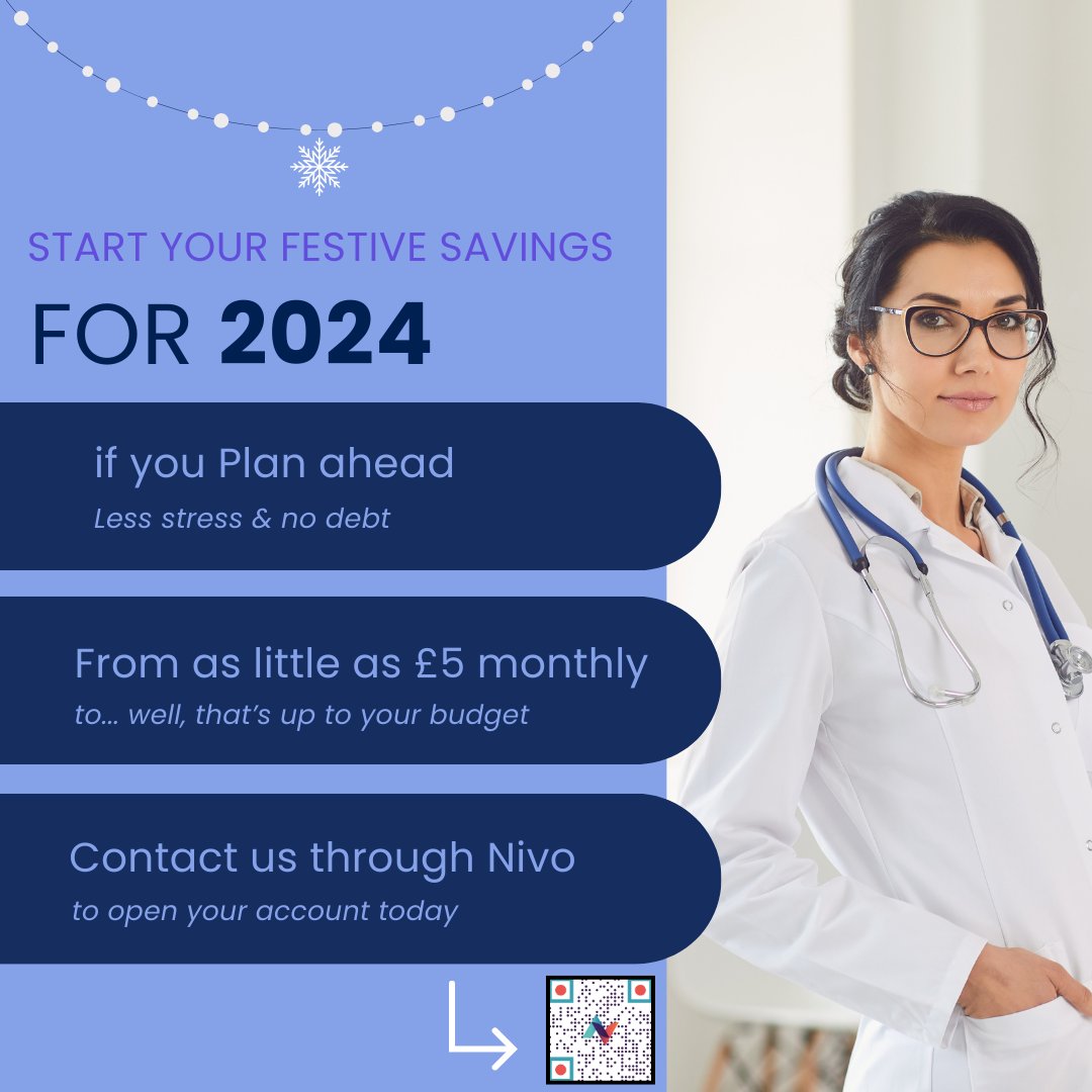 Saving doesn't have to be stressful ❄️💷 nhscreditunion.com/christmas/