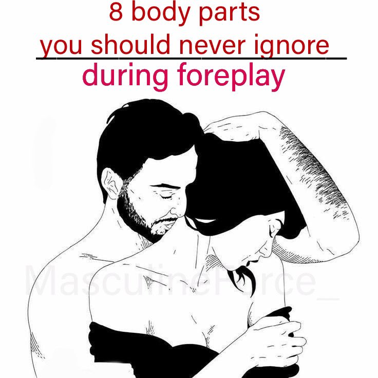 Body part’s you shouldn’t overlook during foreplay 

A Thread 🧵