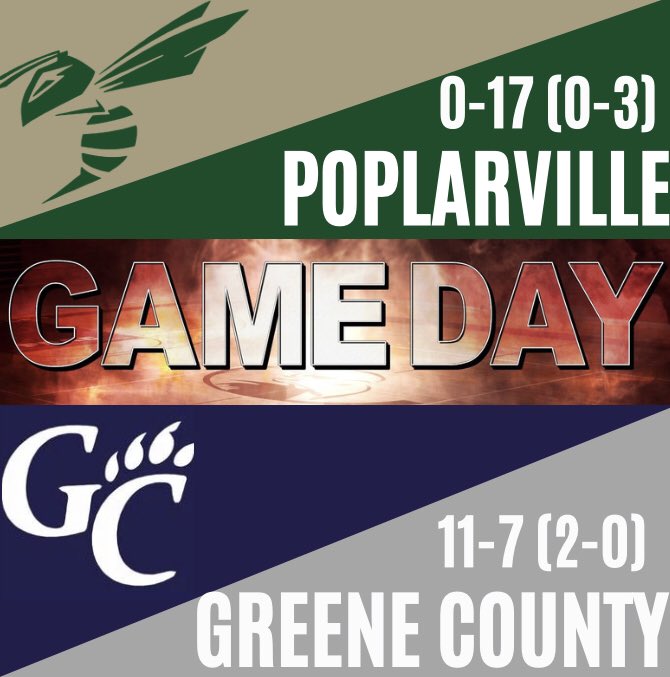 GCWildcatBBall's tweet photo. GAMEDAY! The Cats return home for another district 8-4A matchup tonight. Come out and support the Wildcats!
VB @ 7:30
#CACE #andwin @greenecoherald https://t.co/NuAjmc3ZJy