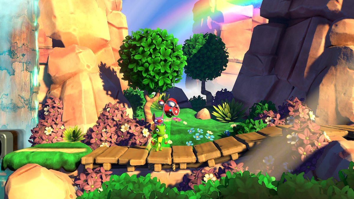 JustGreenOne's tweet photo. #YookaLaylee #ImpossibleLair #NintendoSwitch https://t.co/KW9p7DO6V1