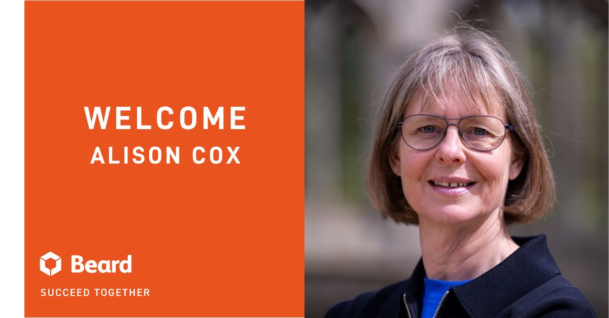 📢Introducing Alison Cox as non-executive director &amp; the newest addition to our board. Alison is a distinguished leader in construction 🏗️ &amp; brings vast expertise in technically complex schemes. 

Full story➡️bit.ly/3NY0WUy

#Beardconstruction #Buildwithambition