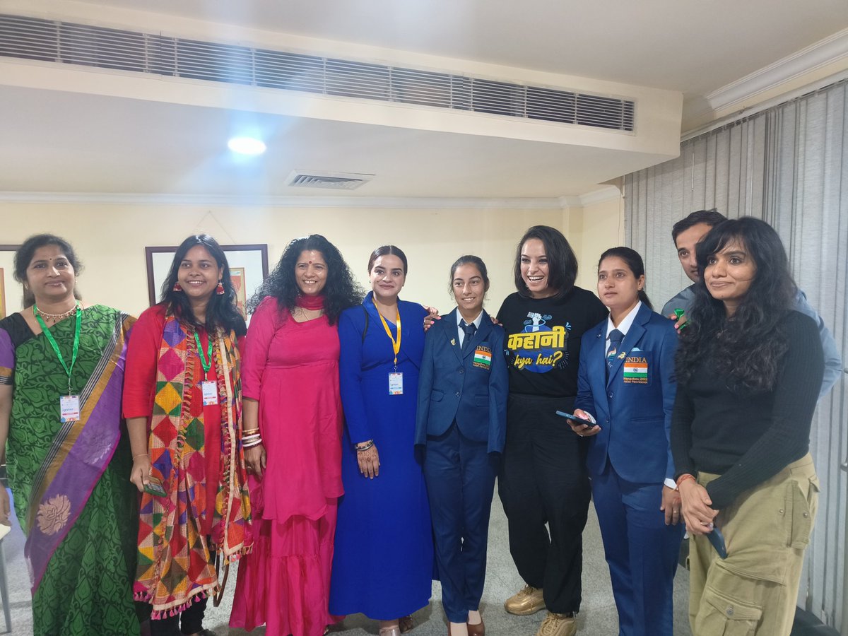 Super Happy and Super Proud of you <a href="/SheetalDevi/">Sheetal Devi</a> 

You are such a star and an inspiration for all of us.

So glad to have met you in person at <a href="/Igniter_fest/">Igniter Startup Fest</a> 

#ArjunAward #ArjunaAward2023 #ARJUNAAWARDS #SheetalDevi