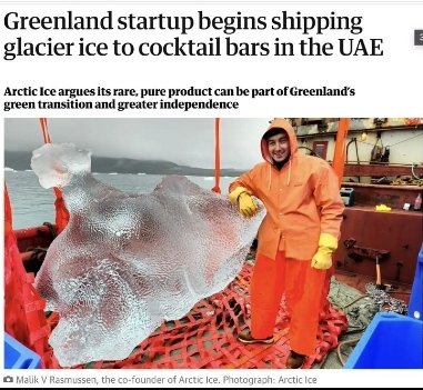 JuanBordera's tweet photo. Mientras Groenlandia pasa su punto de no retorno, una startup a vender cubitos a los bares de Emiratos. Bienvenidos al capitalismo.

Ni los moáis de la Isla de Pascua.

Dedicado para los que creen que sin un cambio cultural profundo, de sistema, esto se arregla con cuatro placas. https://t.co/UkuaeGk6Za