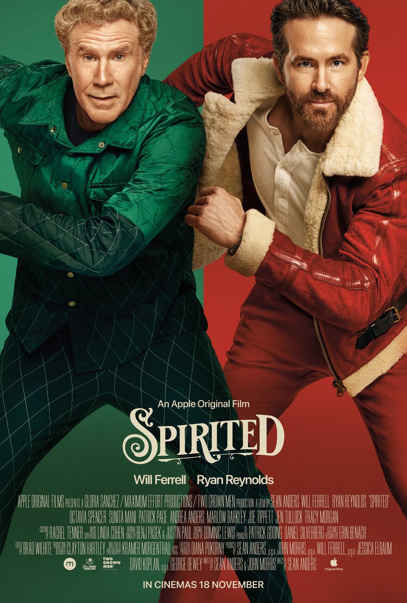 GetaterPod's tweet photo. Aflevering 73: Voor hun 4de kerstspecial hebben Jana en Lennert het over de Apple TV+ musicalfilm Spirited.

Nu te beluisteren via link in bio of op elk podcastplatform 

#Theatergetater https://t.co/xcevBRj29W
